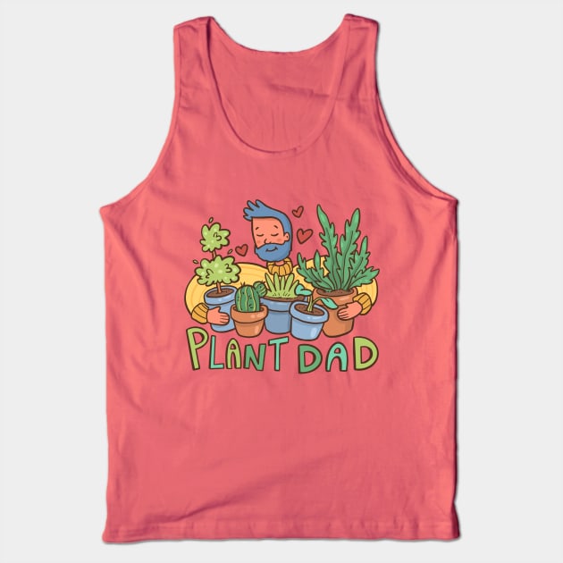 Plant Dad Tank Top by Alexandra Franzese